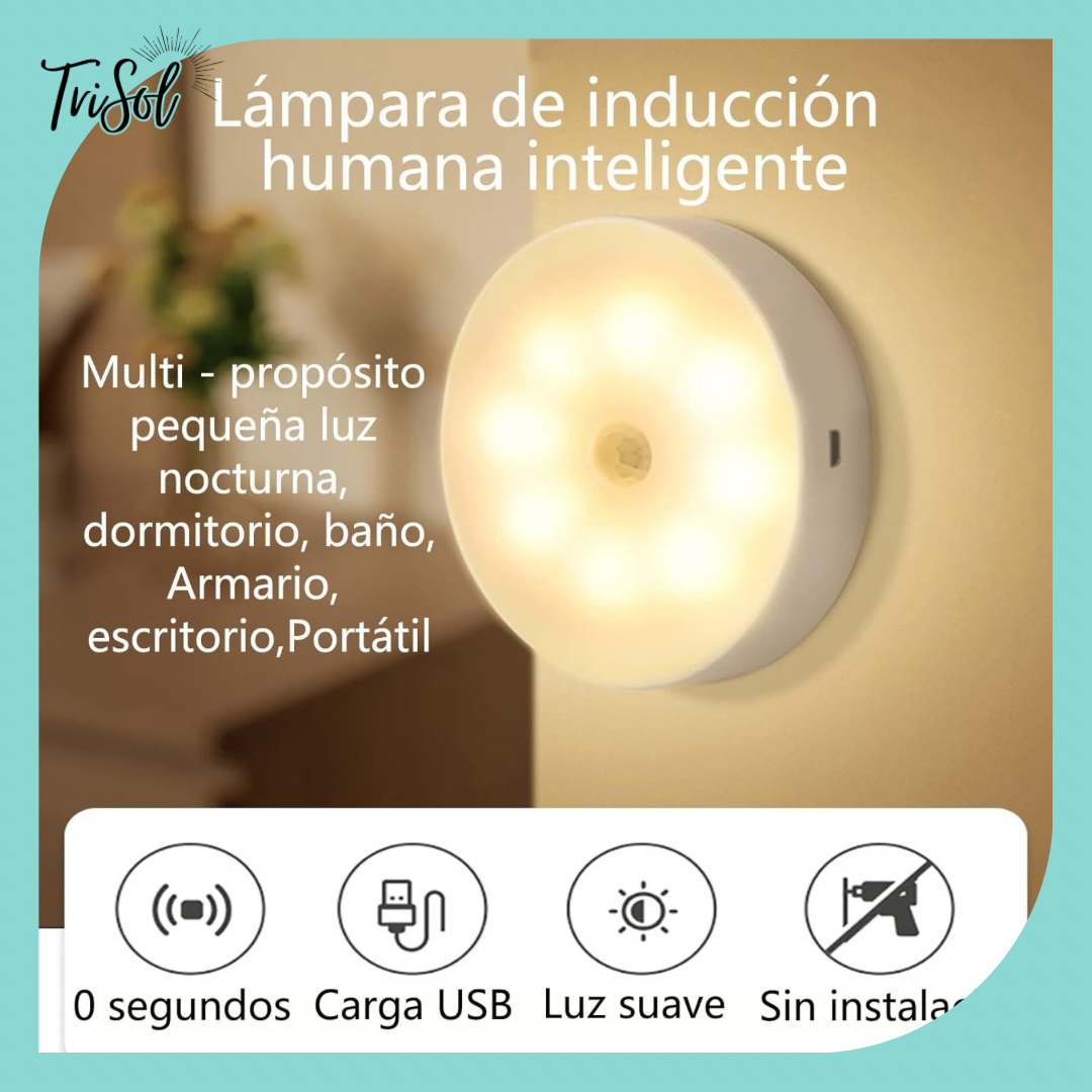 Lámpara inteligente con sensor de movimiento 💡