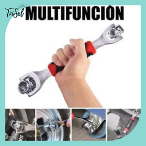 Llave de mano multiuso 8 puntas ⚙️🔩